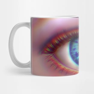 Blue Eye Painting Mug